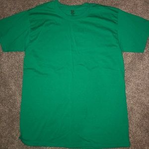 Green Hanes T-Shirt